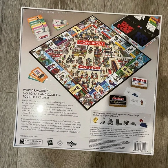 Costco Monopoly Board Game